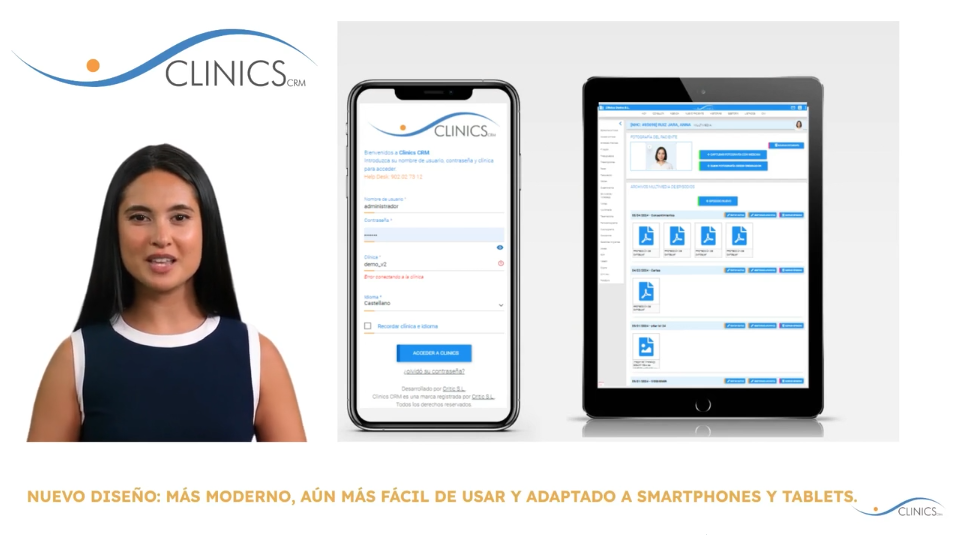 Descobreix el més nou de Clinics CRM